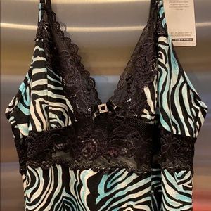 Cami with lace purchased in Brazil new